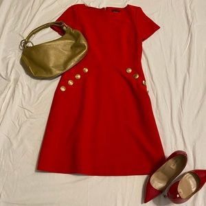 Red Tahari Dress